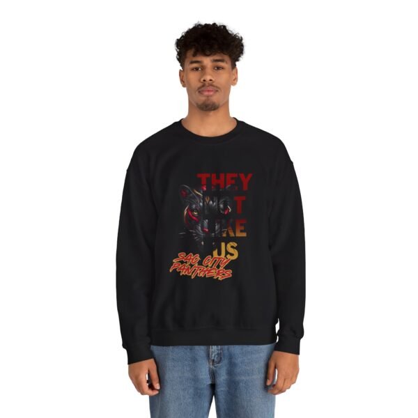 "They Not Like Us" College Crewneck Sweatshirt - Sac City Edition - Image 27