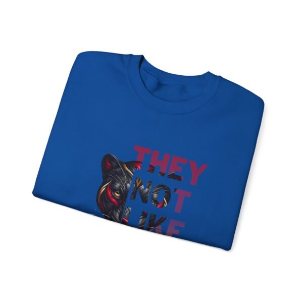 "They Not Like Us" College Crewneck Sweatshirt - Sac City Edition - Image 3