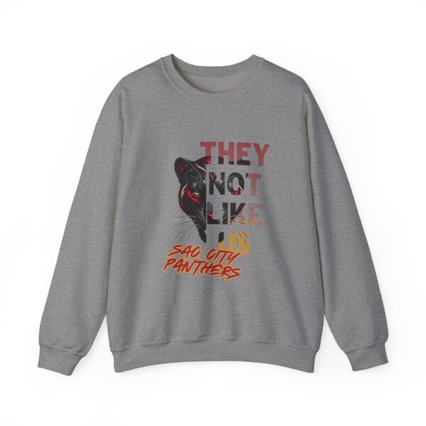 "They Not Like Us" College Crewneck Sweatshirt - Sac City Edition - Image 67