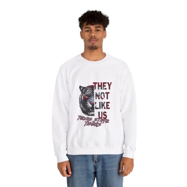 "They Not Like Us" College Crewneck Sweatshirt - TSU Edition - Image 16
