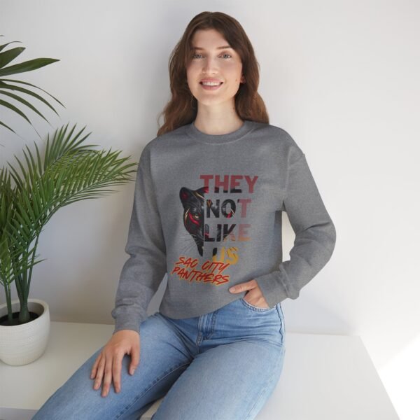 "They Not Like Us" College Crewneck Sweatshirt - Sac City Edition - Image 77
