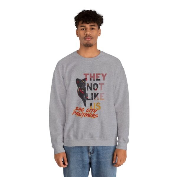 "They Not Like Us" College Crewneck Sweatshirt - Sac City Edition - Image 49