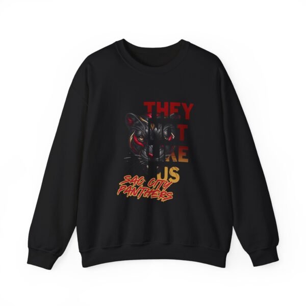"They Not Like Us" College Crewneck Sweatshirt - Sac City Edition - Image 23