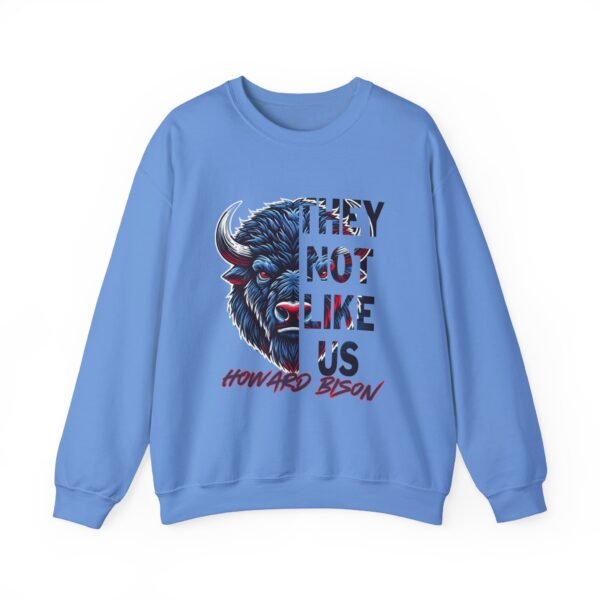 "They Not Like Us" College Crewneck Sweatshirt - Howard Edition
