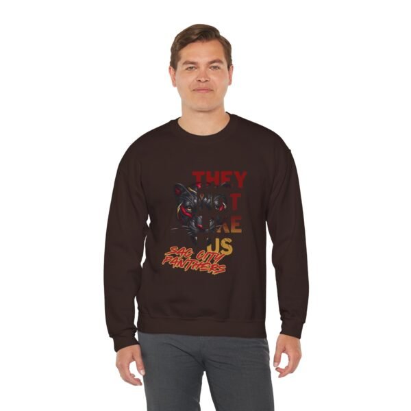 "They Not Like Us" College Crewneck Sweatshirt - Sac City Edition - Image 61