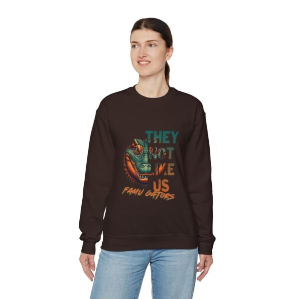 "They Not Like Us" College Crewneck Sweatshirt FAMU Edition - Image 52