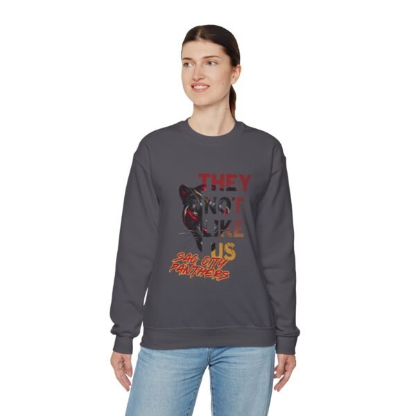"They Not Like Us" College Crewneck Sweatshirt - Sac City Edition - Image 96