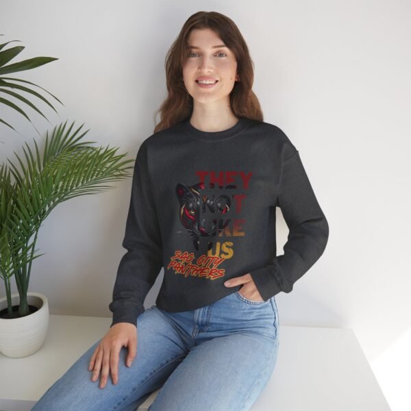 "They Not Like Us" College Crewneck Sweatshirt - Sac City Edition - Image 88