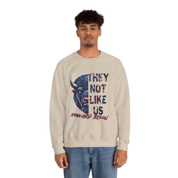 "They Not Like Us" College Crewneck Sweatshirt - Howard Edition - Image 38